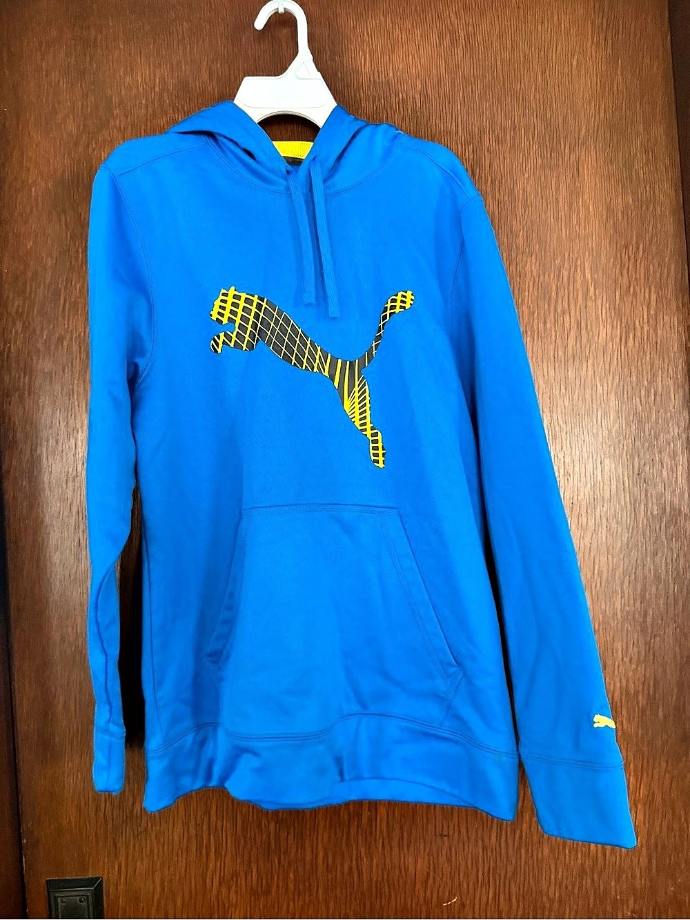 Puma Men'Small Blue Hoodie Size Small